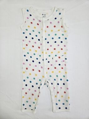 Kyte Baby • Polkadot Sleeveless Romper 18-24 Months
